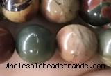 CPJ636 15.5 inches 10mm round picasso jasper beads wholesale