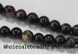 CPM01 15.5 inches 6mm round plum blossom jade beads wholesale