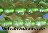 CPO131 15.5 inches 5mm round natural peridot beads wholesale