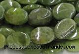 CPO14 15.5 inches 13*18mm oval olivine gemstone beads wholesale