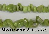 CPO40 15.5 inches 4*10mm – 10*12mm olivine chips beads wholesale