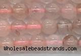 CPQ250 15.5 inches 4mm round natural pink quartz beads wholesale