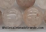 CPQ256 15.5 inches 16mm round natural pink quartz beads wholesale