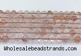 CPQ331 15.5 inches 8mm round pink quartz beads wholesale