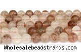 CPQ344 15.5 inches 12mm round pink quartz gemstone beads