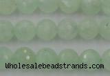 CPR114 15.5 inches 12mm faceted round natural prehnite beads wholesale