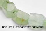 CPR20 A grade freeform natural Prehnite gemstone beads