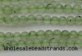 CPR310 15.5 inches 4mm round natural prehnite gemstone beads