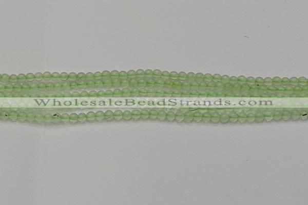 CPR321 15.5 inches 4mm round natural prehnite gemstone beads