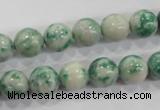 CQJ04 15.5 inches 10mm round Qinghai jade beads wholesale