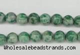 CQJ203 15.5 inches 8mm round Qinghai jade beads wholesale