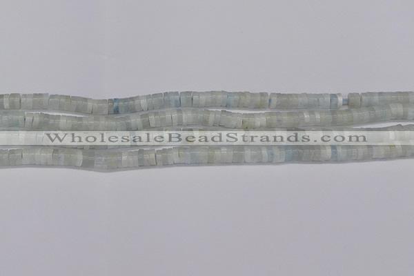 CRB1000 15.5 inches 2*4mm heishi aquamarine beads wholesale