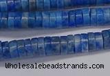 CRB1026 15.5 inches 2*5mm heishi lapis lazuli beads wholesale