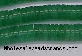 CRB1031 15.5 inches 2*5mm heishi green aventurine beads wholesale