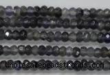 CRB117 15.5 inches 3*5mm faceted rondelle kyanite beads