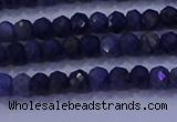 CRB1903 15.5 inches 2*3mm faceted rondelle sapphire beads