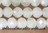 CRB2255 15.5 inches 3*4mm faceted rondelle white moonstone beads