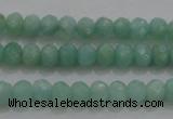 CRB226 15.5 inches 2.5*4mm faceted rondelle amazonite beads