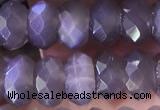 CRB2287 15.5 inches 5*8mm faceted rondelle moonstone beads