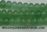 CRB2820 15.5 inches 4*6mm rondelle green aventurine beads