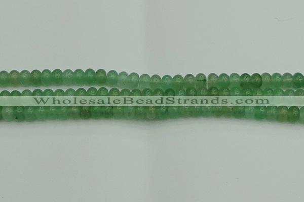 CRB2821 15.5 inches 5*8mm rondelle green aventurine beads