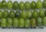 CRB2836 15.5 inches 5*8mm rondelle Chinese chrysoprase beads