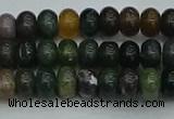 CRB2865 15.5 inches 4*6mm rondelle Indian agate beads