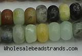 CRB2877 15.5 inches 6*10mm rondelle amazonite beads wholesale