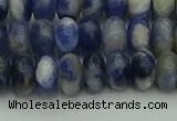 CRB2881 15.5 inches 5*8mm rondelle sodalite beads wholesale