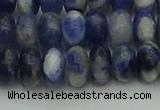 CRB2882 15.5 inches 6*10mm rondelle sodalite beads wholesale