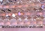 CRB3147 15.5 inches 2.5*4mm faceted rondelle tiny citrine beads