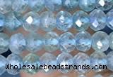 CRB3173 15.5 inches 2.5*4mm faceted rondelle tiny apatite beads