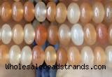 CRB4003 15.5 inches 2.5*4.5mm rondelle red aventurine beads wholesale