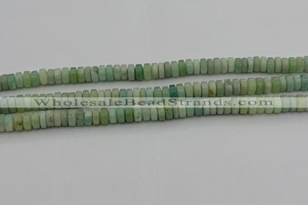 CRB425 15.5 inches 5*8mm rondelle amazonite gemstone beads