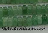 CRB426 15.5 inches 5*8mm rondelle green aventurine beads