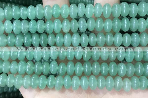 CRB5331 15.5 inches 5*8mm rondelle green aventurine beads