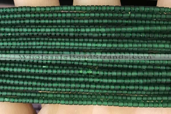 CRB5510 15 inches 2*2mm heishi synthetic turquoise beads wholesale