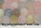 CRB5697 15 inches 6*6mm morganite beads wholesale