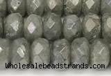 CRB5708 15 inches 5*8mm faceted rondelle AB-color labradorite beads