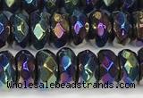 CRB5711 15 inches 5*8mm faceted rondelle AB-color gemstone beads