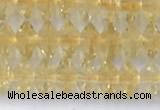 CRB5770 15 inches 3*4mm faceted citrine beads