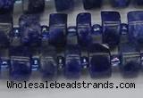 CRB639 15.5 inches 6*10mm tyre sodalite gemstone beads