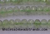 CRB723 15.5 inches 2.5*4mm faceted rondelle prehnite gemstone beads