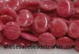 CRC10 16 inches 10mm coin rhodochrosite gemstone beads wholesale