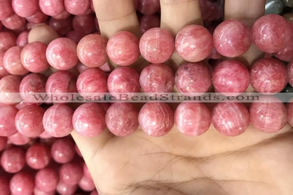 CRC1052 15.5 inches 14mm round rhodochrosite beads wholesale