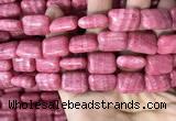 CRC1065 15.5 inches 13*18mm rectangle rhodochrosite beads