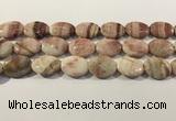 CRC1079 15.5 inches 18*25mm oval rhodochrosite beads wholesale