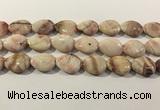 CRC1086 15.5 inches 18*25mm flat teardrop rhodochrosite beads