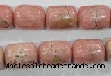 CRC114 15.5 inches 13*17mm column natural argentina rhodochrosite beads