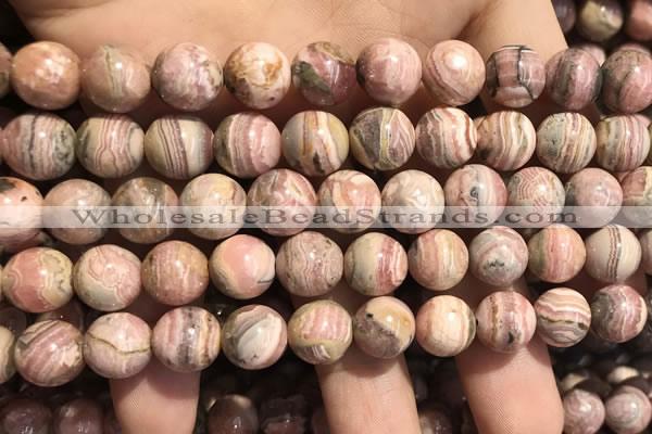 CRC1152 15.5 inches 10mm round rhodochrosite gemstone beads